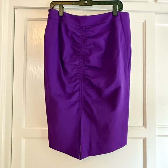 Escada Elegant Purple Women's Skirt Size 42 - Picture 2 of 3